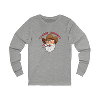 Cowboy Christmas Long Sleeve Tee