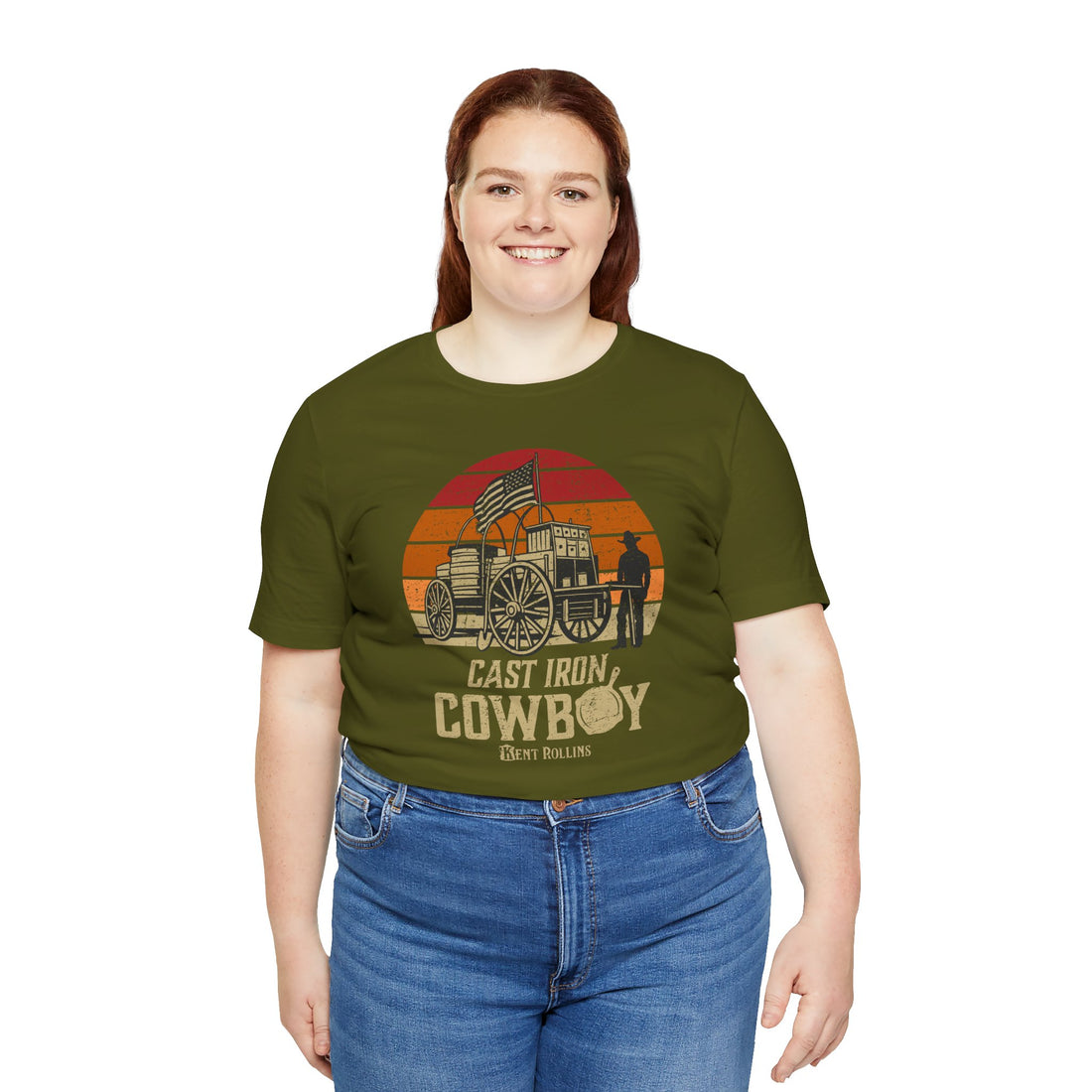 Kent Rollins Cast Iron Cowboy T-Shirt