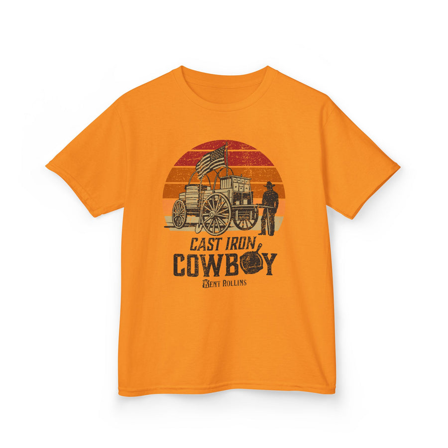 Cast Iron Cowboy Kids Heavy Cotton Tee