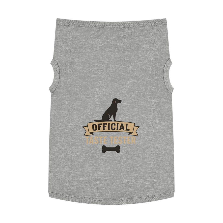 Official Taste Tester Pet Tank Top
