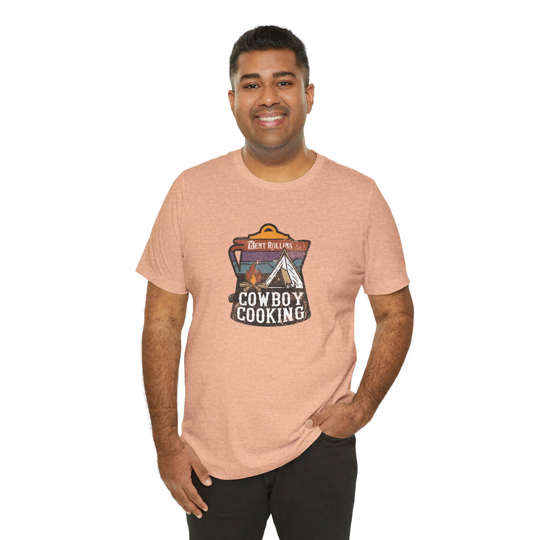 Kent Rollins Cowboy Coffee Pot T-Shirt