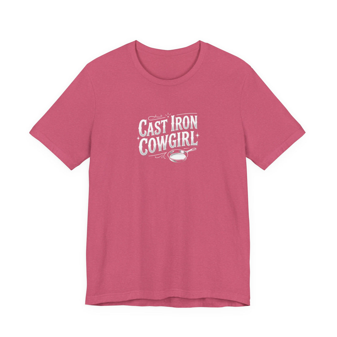 Cast Iron Cowgirl T-Shirt — Adult Unisex Classic Fit