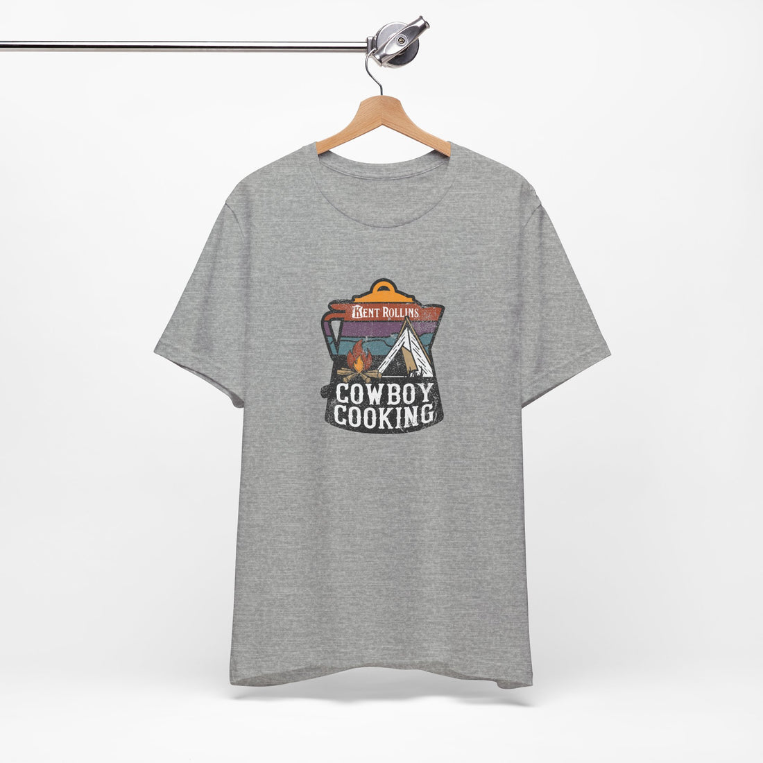 Kent Rollins Cowboy Coffee Pot T-Shirt