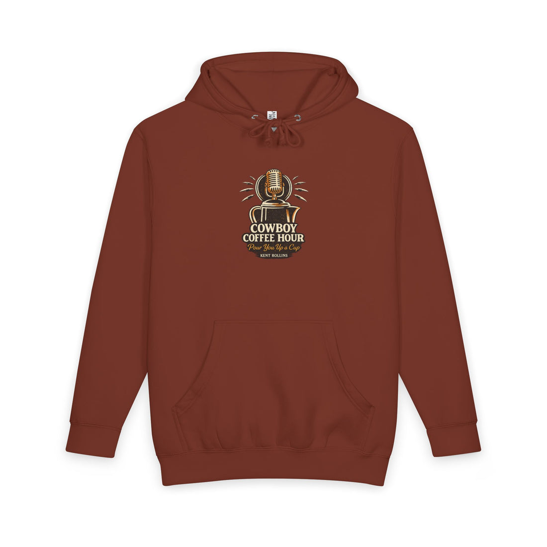 Cowboy Coffee Hour Podcast Hoodie - Pour You Up A Cup