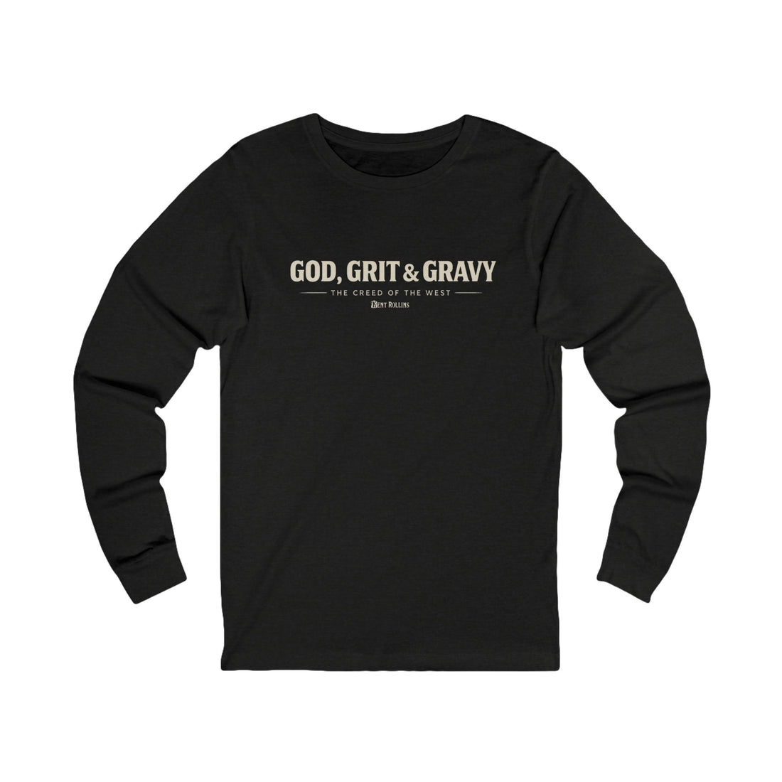 God, Grit & Gravy Long Sleeve Tee
