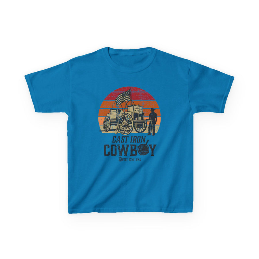 Cast Iron Cowboy Kids Heavy Cotton Tee