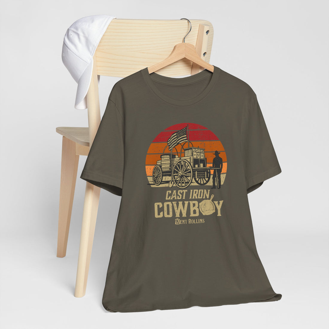 Kent Rollins Cast Iron Cowboy T-Shirt