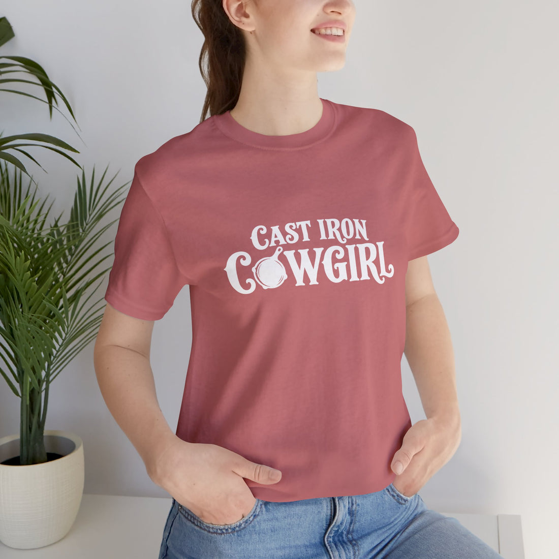 Cast Iron Cowgirl T-Shirt  - Unisex Classic Fit