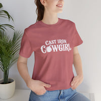 Cast Iron Cowgirl T-Shirt  - Unisex Classic Fit