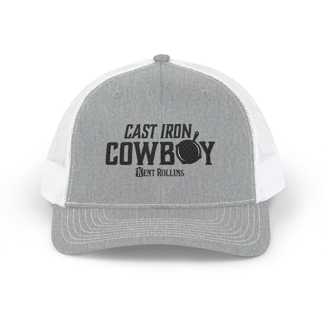 Cast Iron Cowboy Embroidered Trucker Cap