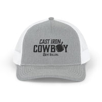 Cast Iron Cowboy Embroidered Trucker Cap