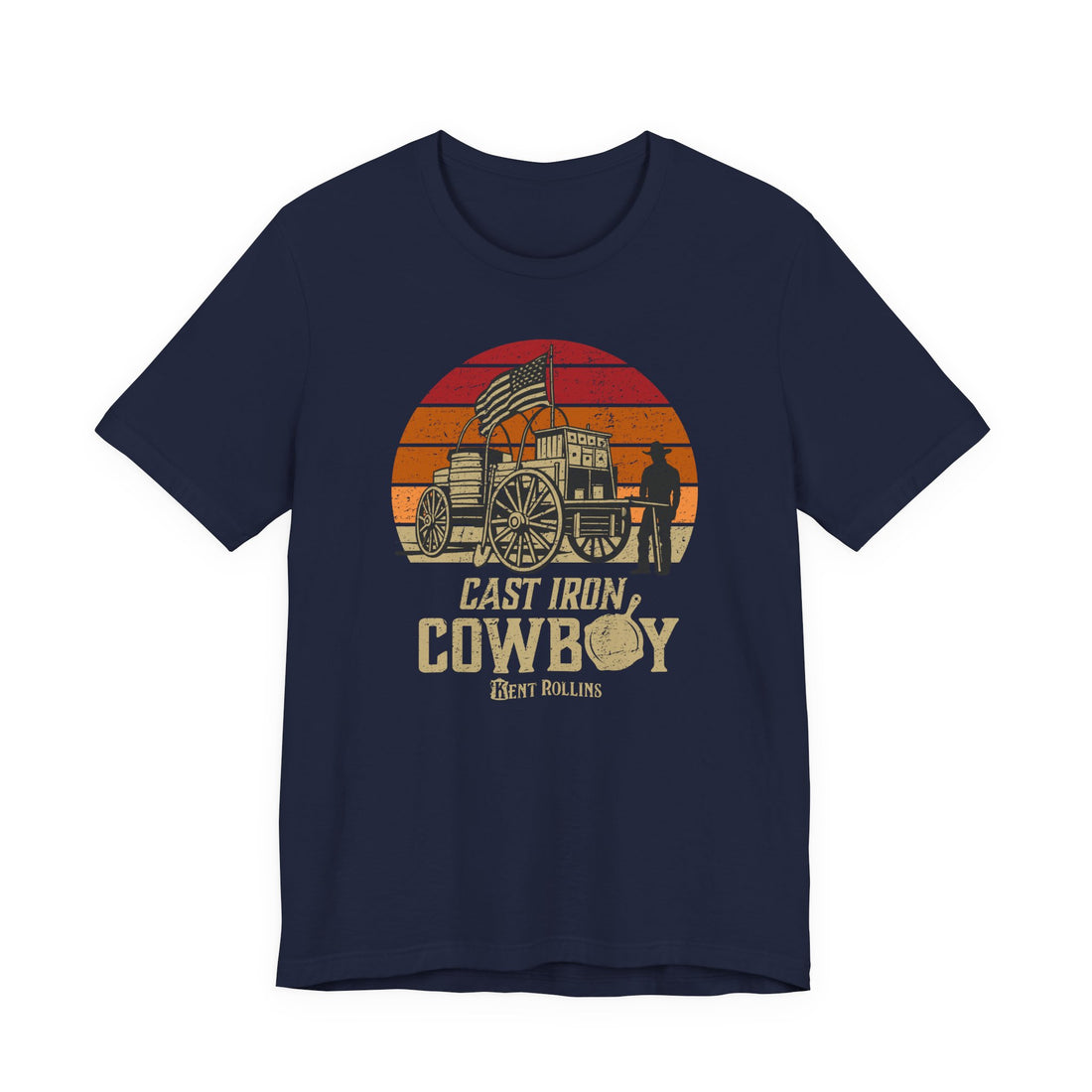 Kent Rollins Cast Iron Cowboy T-Shirt