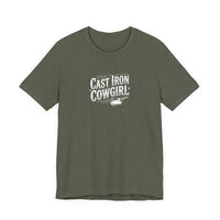 Cast Iron Cowgirl T-Shirt — Adult Unisex Classic Fit