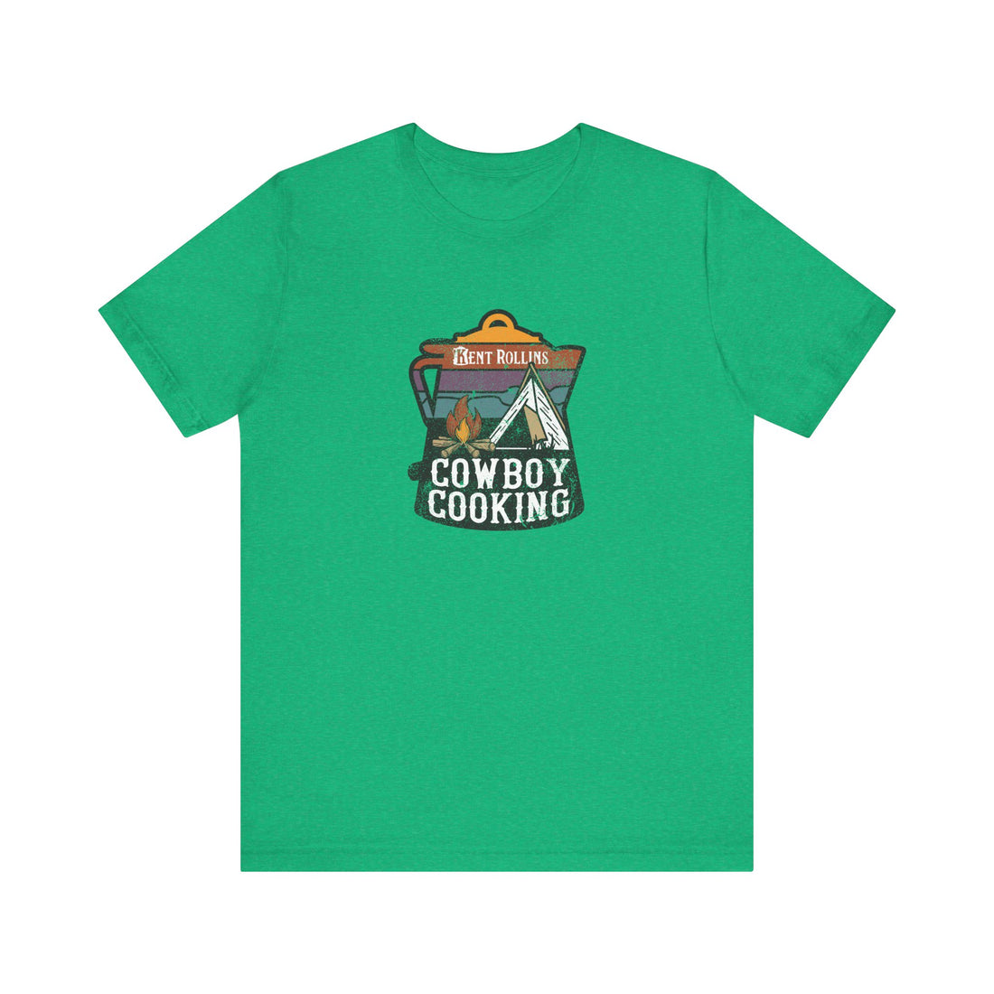 Kent Rollins Cowboy Coffee Pot T-Shirt