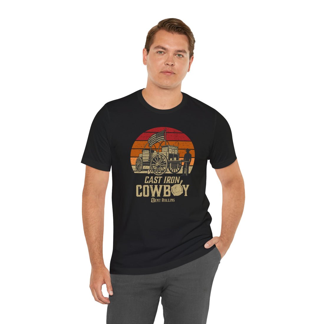 Kent Rollins Cast Iron Cowboy T-Shirt