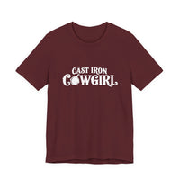 Cast Iron Cowgirl T-Shirt  - Unisex Classic Fit