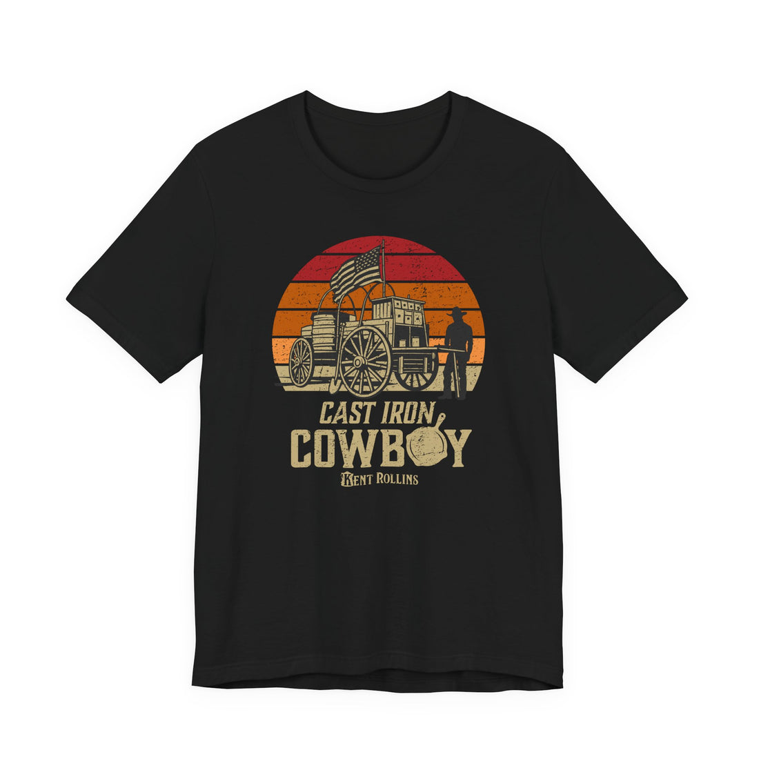 Kent Rollins Cast Iron Cowboy T-Shirt