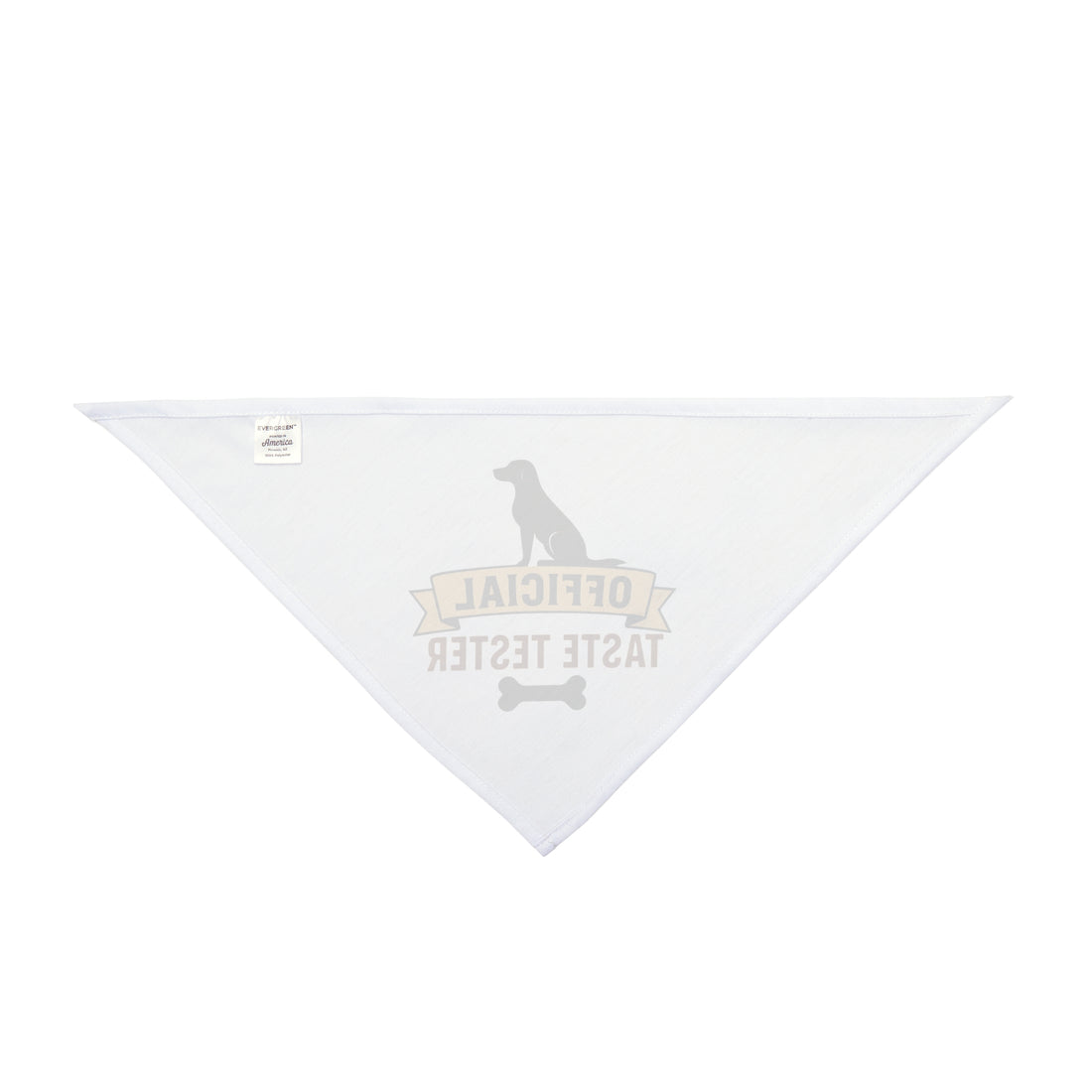 Official Taste Tester Dog Bandana
