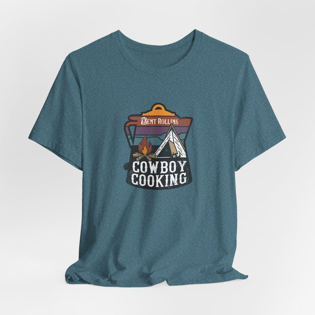 Kent Rollins Cowboy Coffee Pot T-Shirt