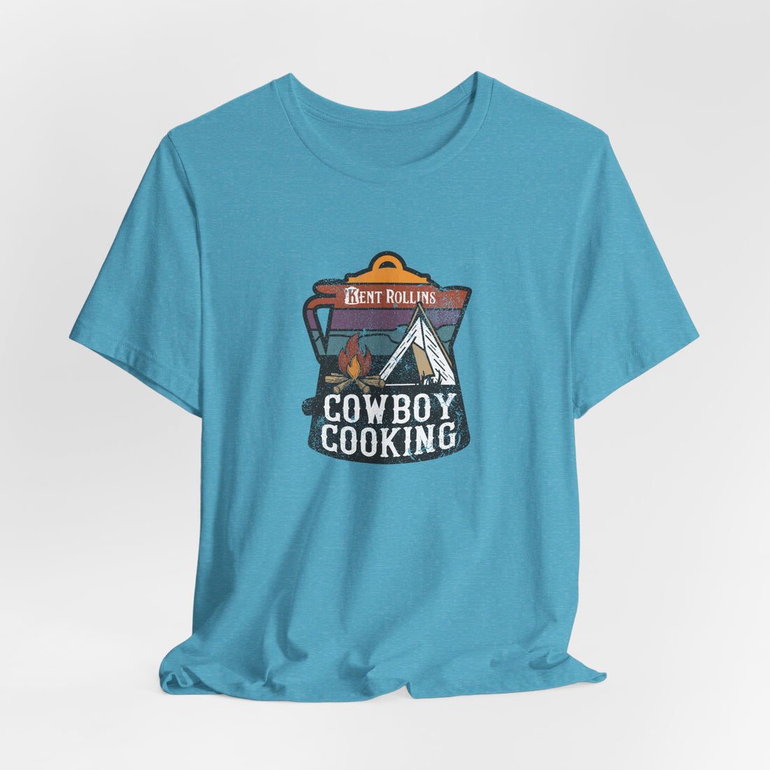 Kent Rollins Cowboy Coffee Pot T-Shirt