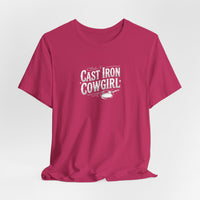 Cast Iron Cowgirl T-Shirt — Adult Unisex Classic Fit