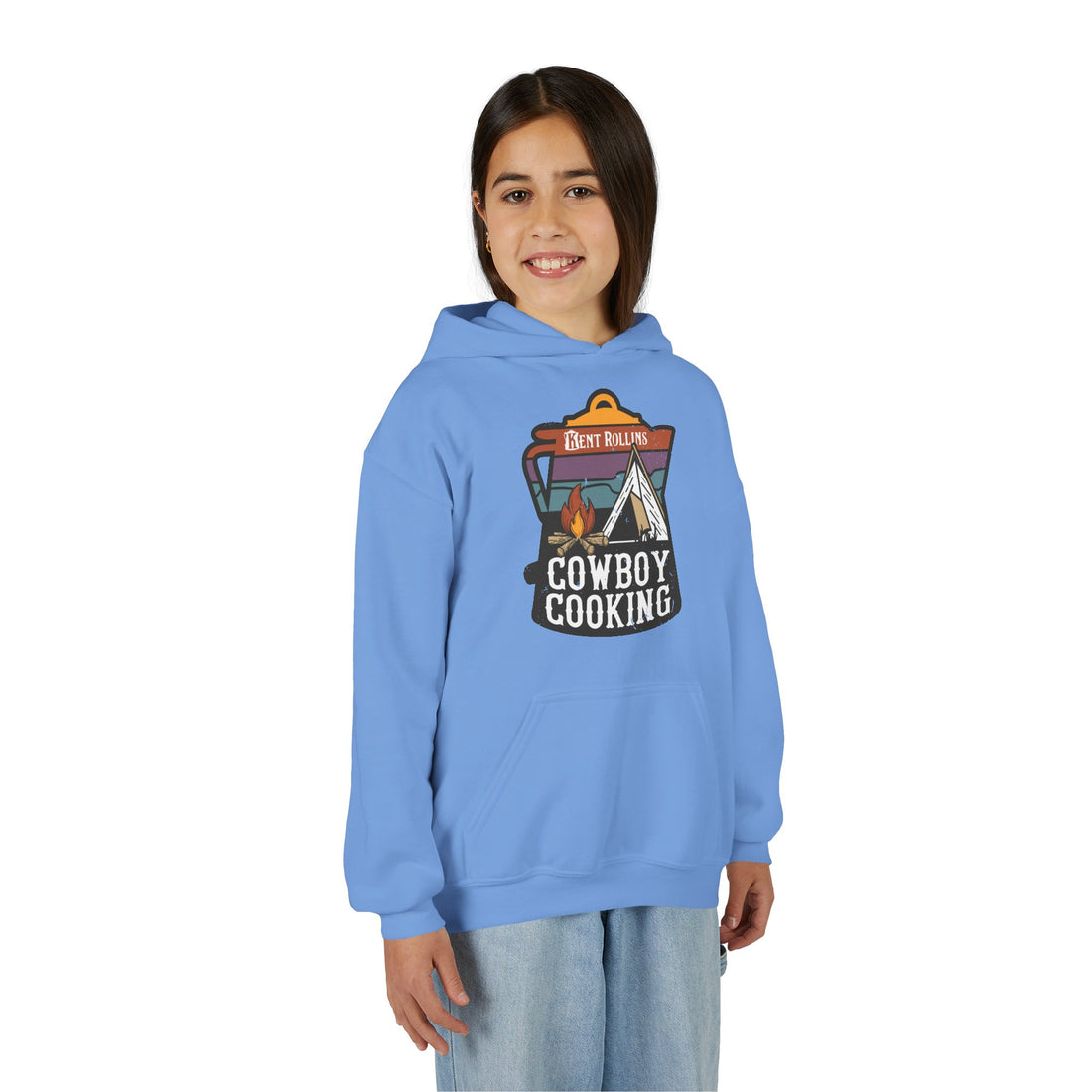 Youth Cowboy Cooking Hooded Sweatshirt