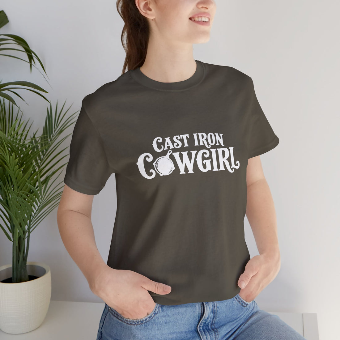 Cast Iron Cowgirl T-Shirt  - Unisex Classic Fit