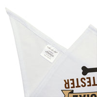 Official Taste Tester Dog Bandana