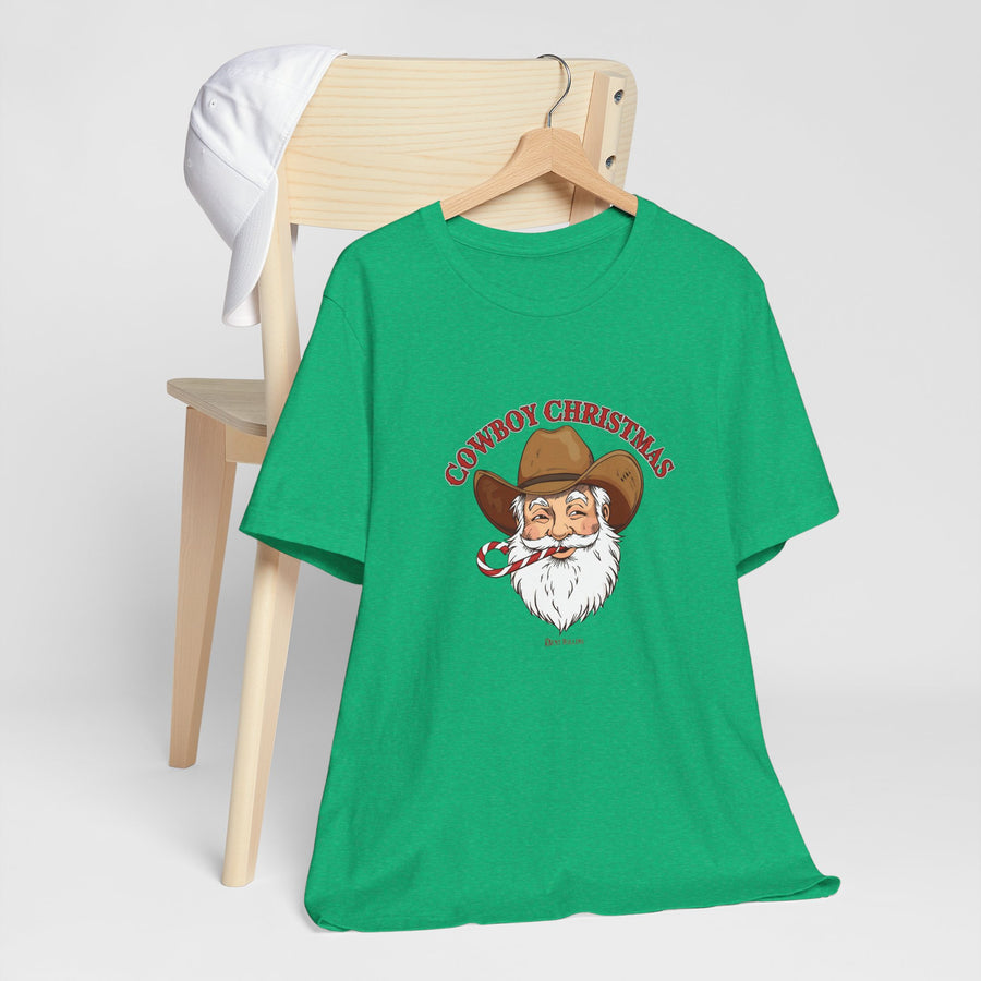 Cowboy Christmas Unisex Adult T-Shirt