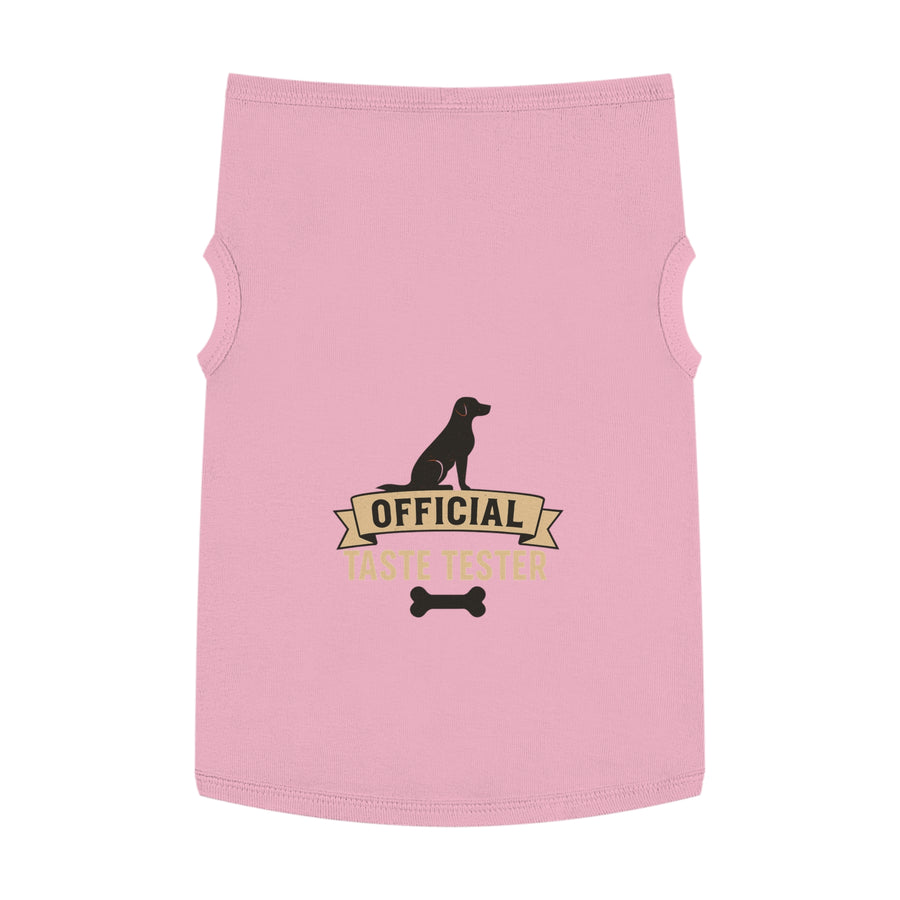 Official Taste Tester Pet Tank Top