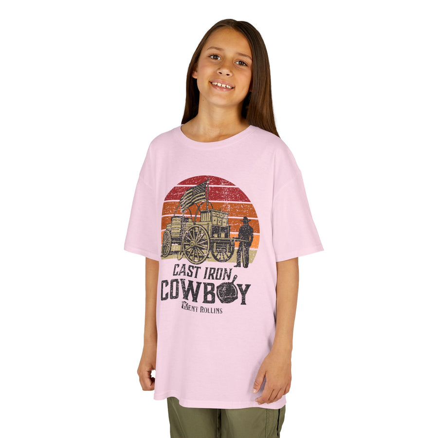 Cast Iron Cowboy Kids Heavy Cotton Tee