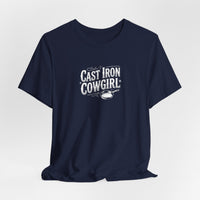 Cast Iron Cowgirl T-Shirt — Adult Unisex Classic Fit