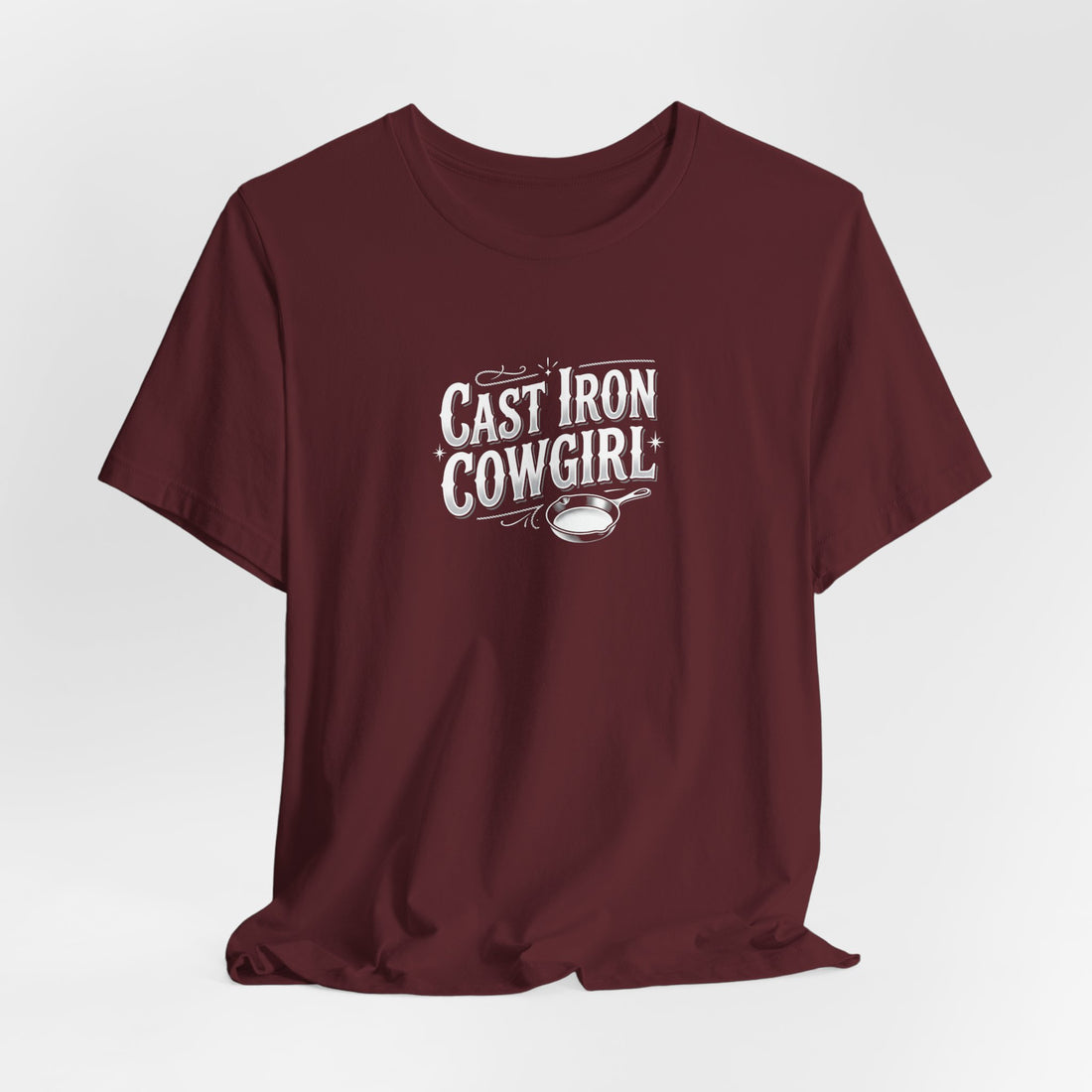 Cast Iron Cowgirl T-Shirt — Adult Unisex Classic Fit