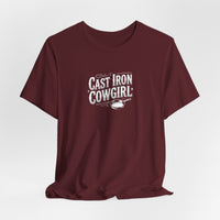 Cast Iron Cowgirl T-Shirt — Adult Unisex Classic Fit