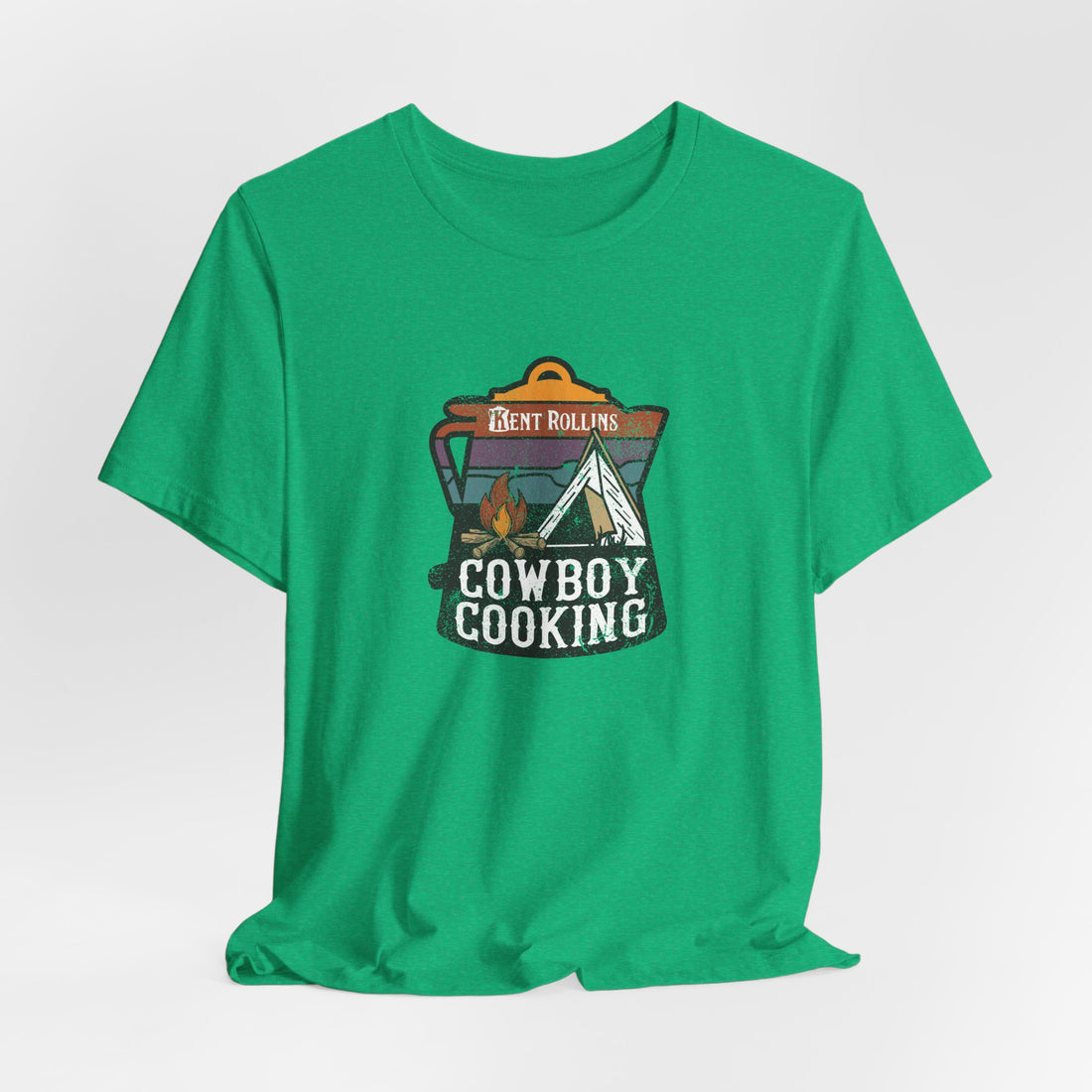 Kent Rollins Cowboy Coffee Pot T-Shirt