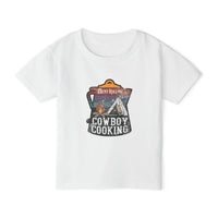 Cute Cowboy Cooking Toddler T-shirt