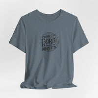 "Praise the Lord and Pass the Biscuits" - Cowboy Kent Rollins' Graphic Tee