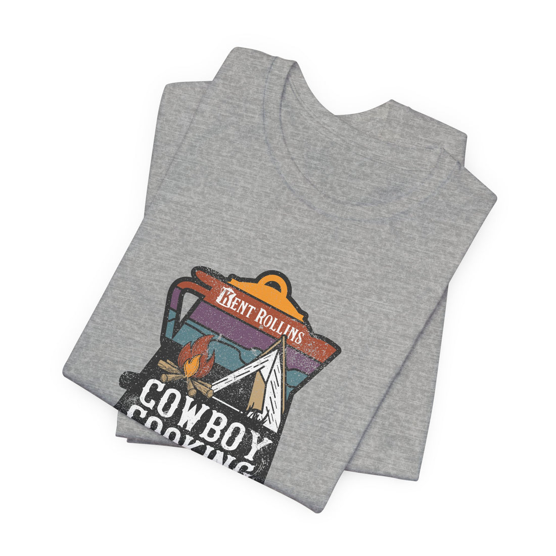 Kent Rollins Cowboy Coffee Pot T-Shirt