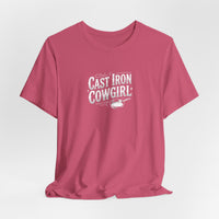 Cast Iron Cowgirl T-Shirt — Adult Unisex Classic Fit