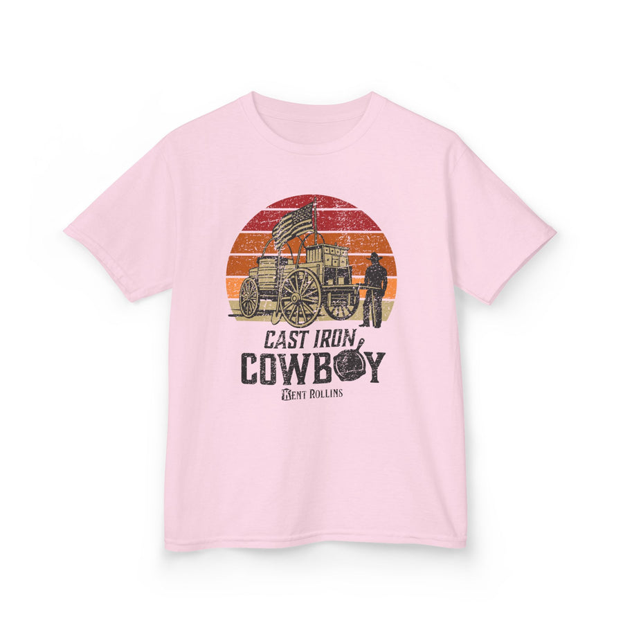 Cast Iron Cowboy Kids Heavy Cotton Tee