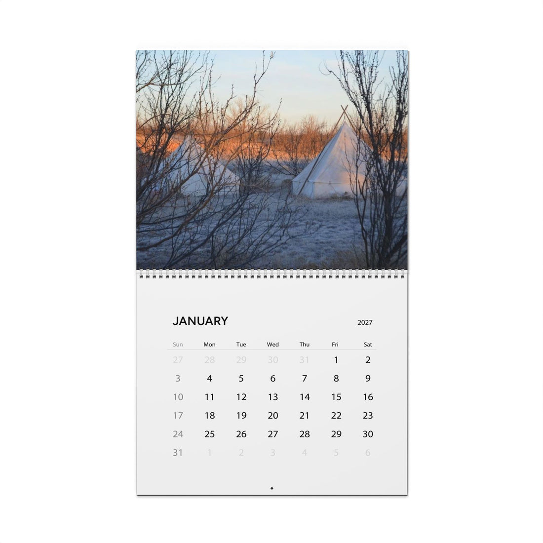Kent Rollins Cowboy Cooking 2027 Wall Calendar - Original Photos by Shannon Rollins
