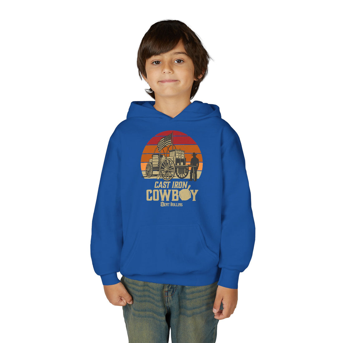 Cast Iron Cowboy Kids Hoodie