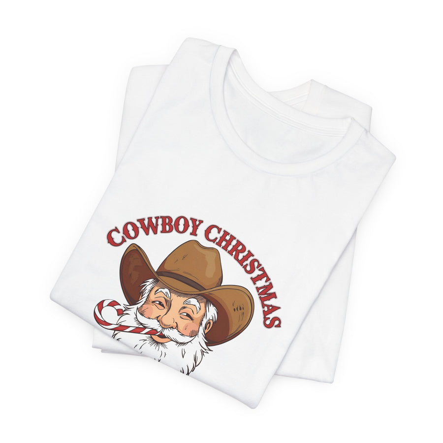 Cowboy Christmas Unisex Adult T-Shirt