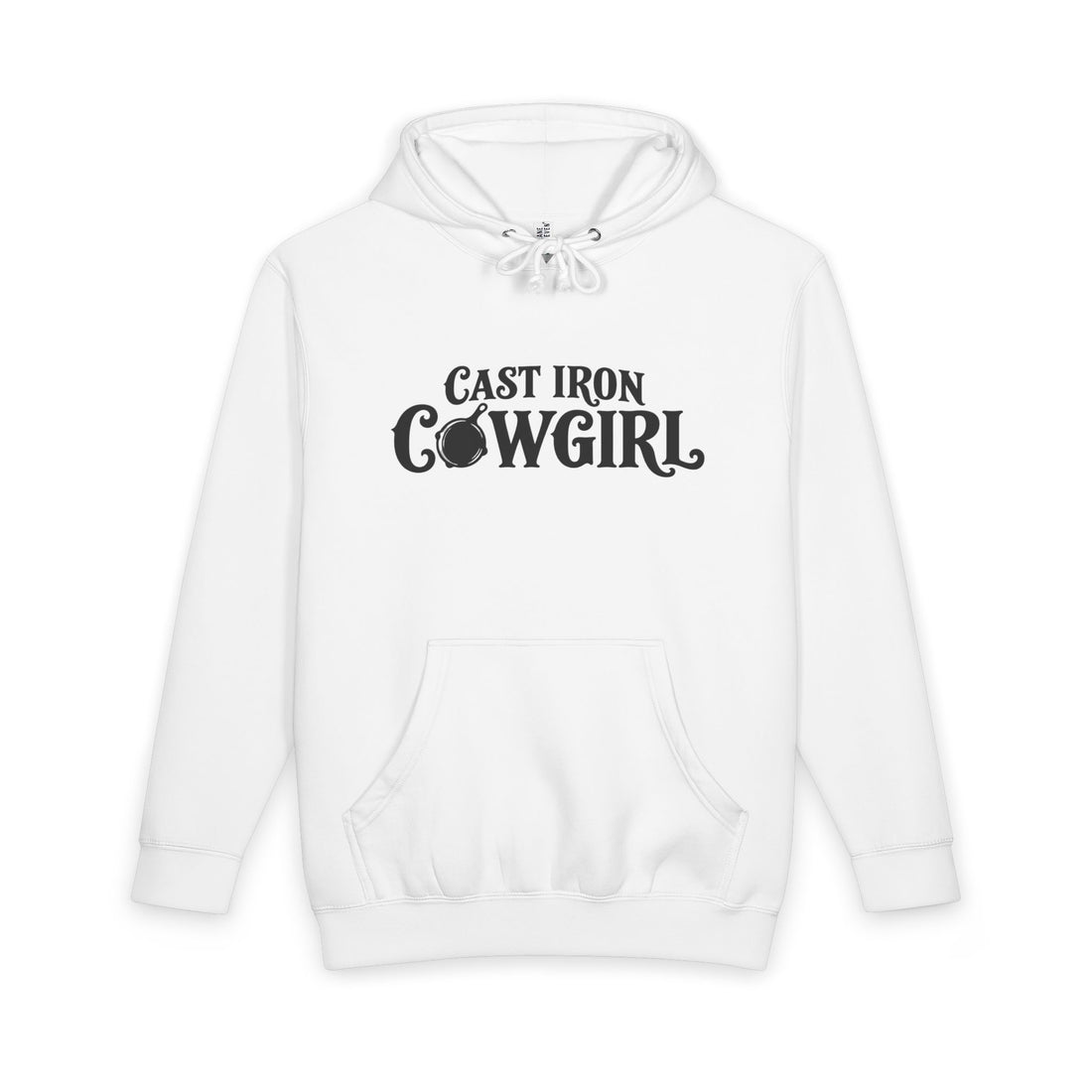 Cast Iron Cowgirl Hoodie — Western Heavyweight Hoodie