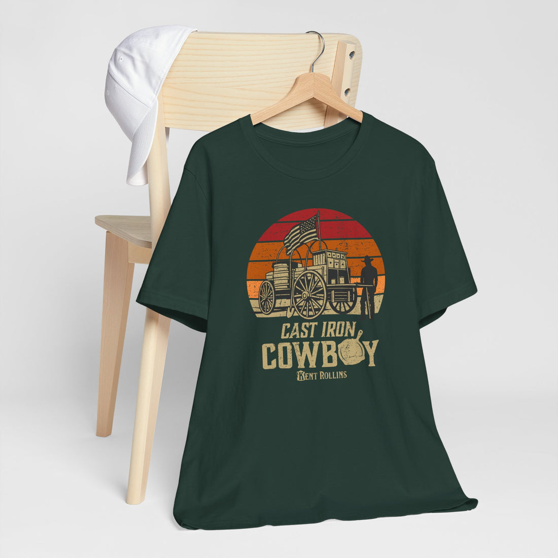 Kent Rollins Cast Iron Cowboy T-Shirt