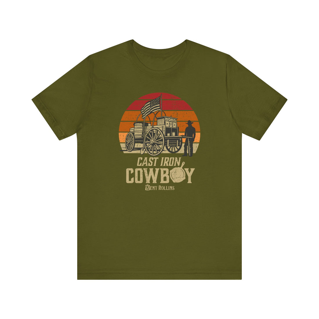 Kent Rollins Cast Iron Cowboy T-Shirt