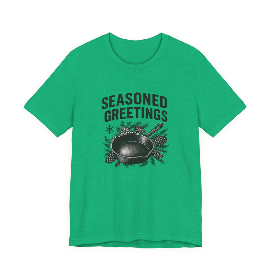 Seasoned Greetings Holiday T-Shirt for Adults