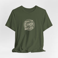 "Praise the Lord and Pass the Biscuits" - Cowboy Kent Rollins' Graphic Tee