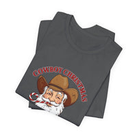 Cowboy Christmas Unisex Adult T-Shirt