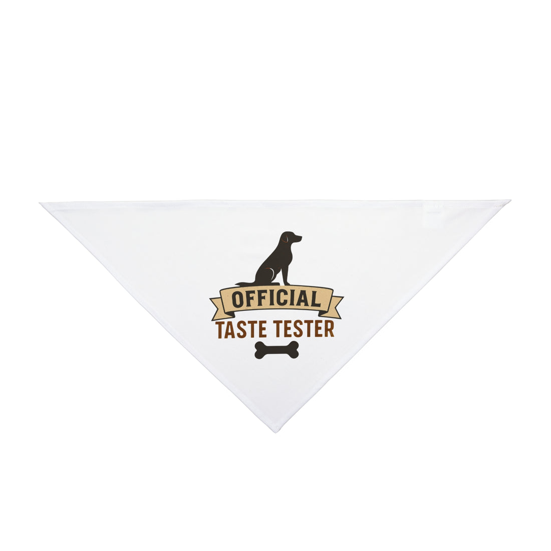 Official Taste Tester Dog Bandana